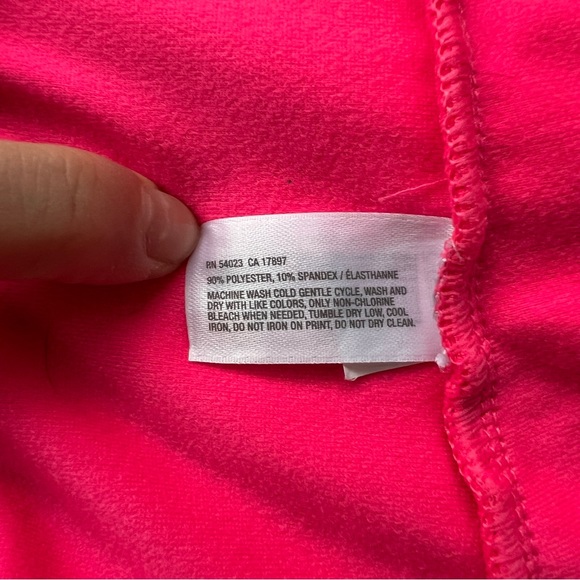 Gap Body Hot Pink Athletic Zipped Vest Size Medium - Picture 5 of 5